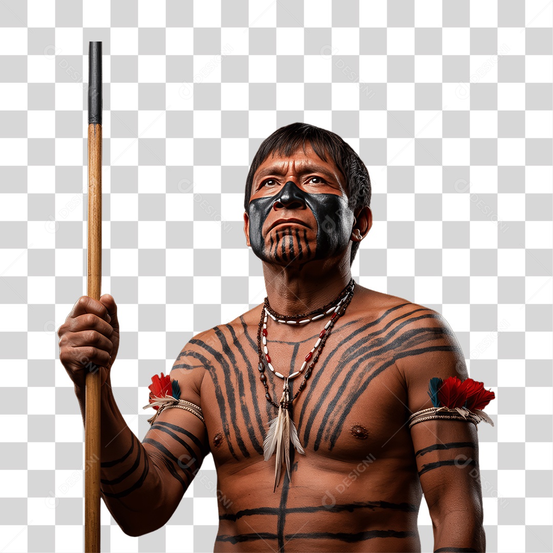 Índio Cacique Povos Indígenas PNG Transparente
