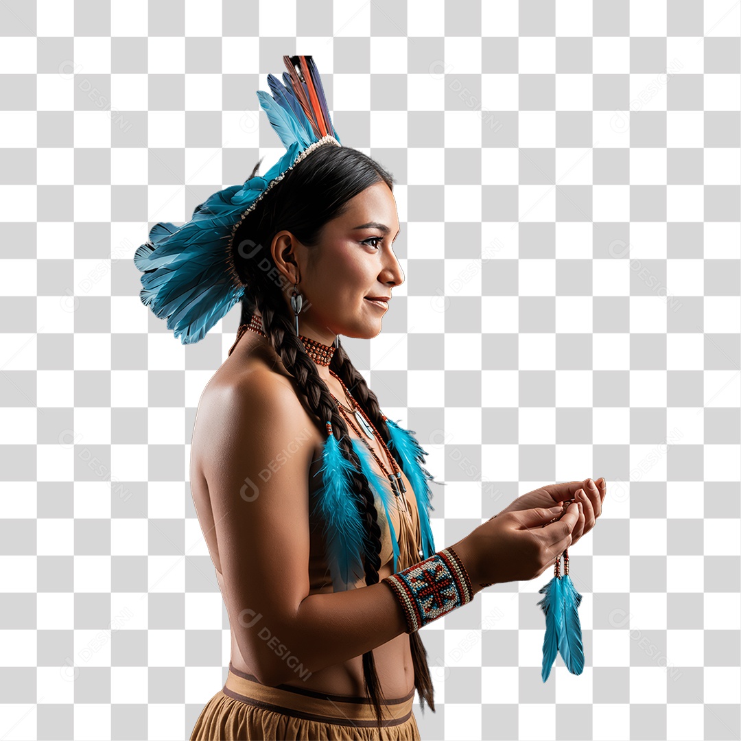 Mulher Indígena Povos indígenas PNG Transparente