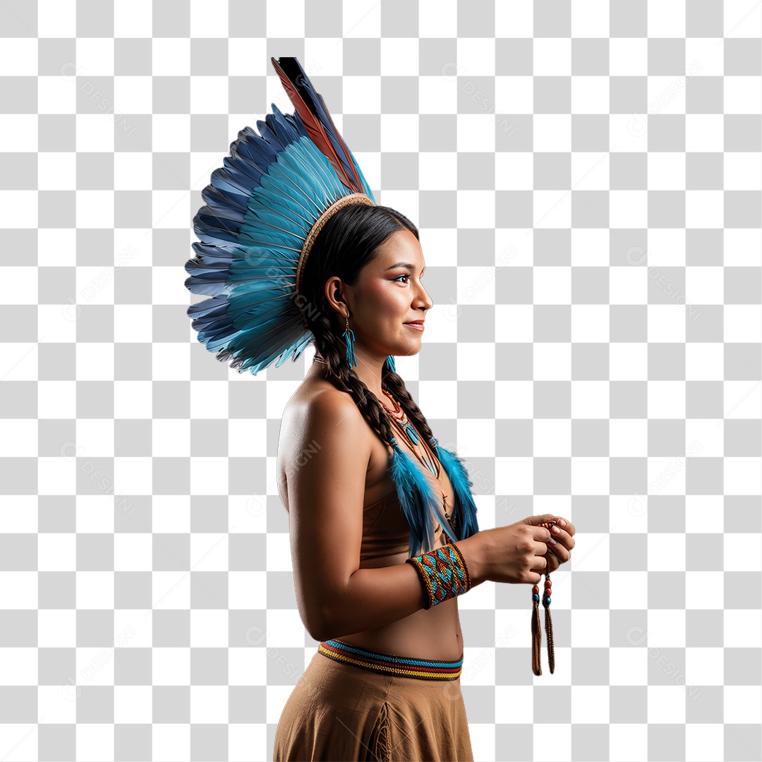 Mulher Indígena Povos indígenas PNG Transparente