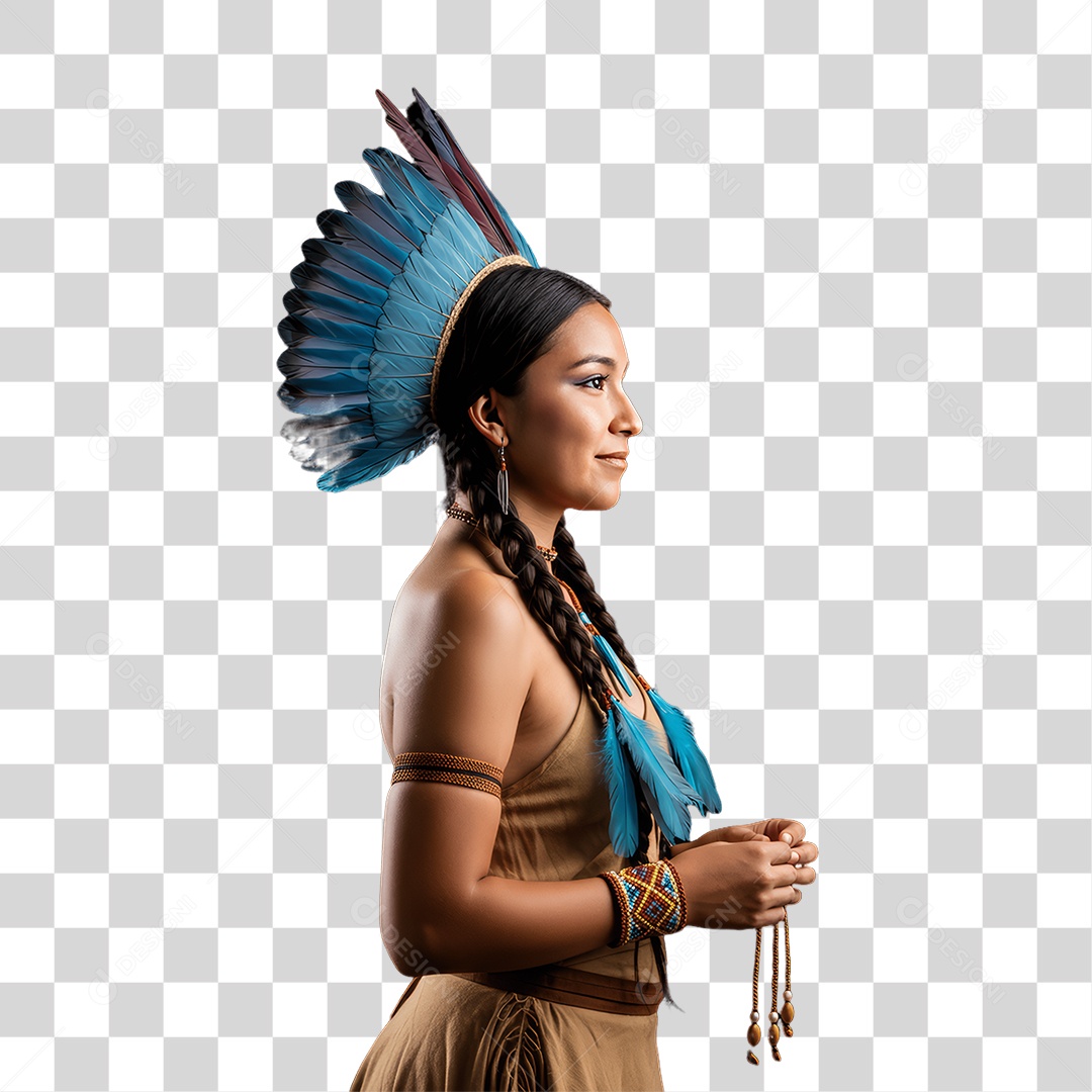 Mulher Indígena Povos indígenas PNG Transparente