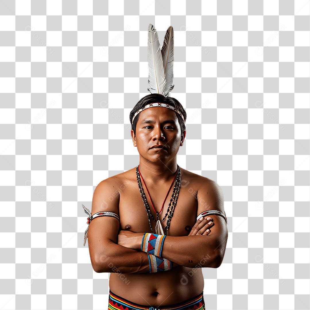 Índio Cacique Povos Indígenas PNG Transparente