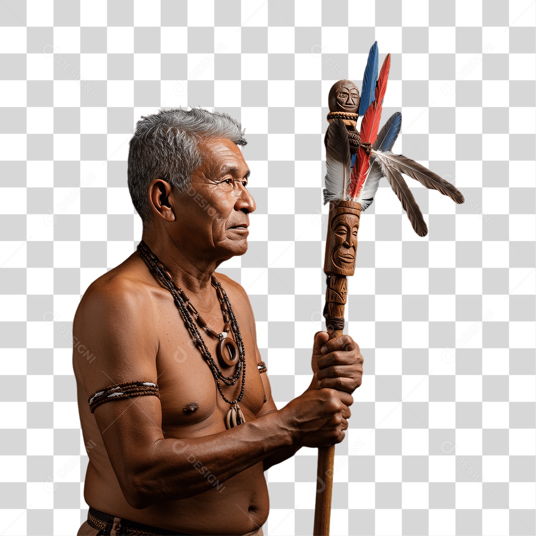 Índio Cacique Povos Indígenas PNG Transparente