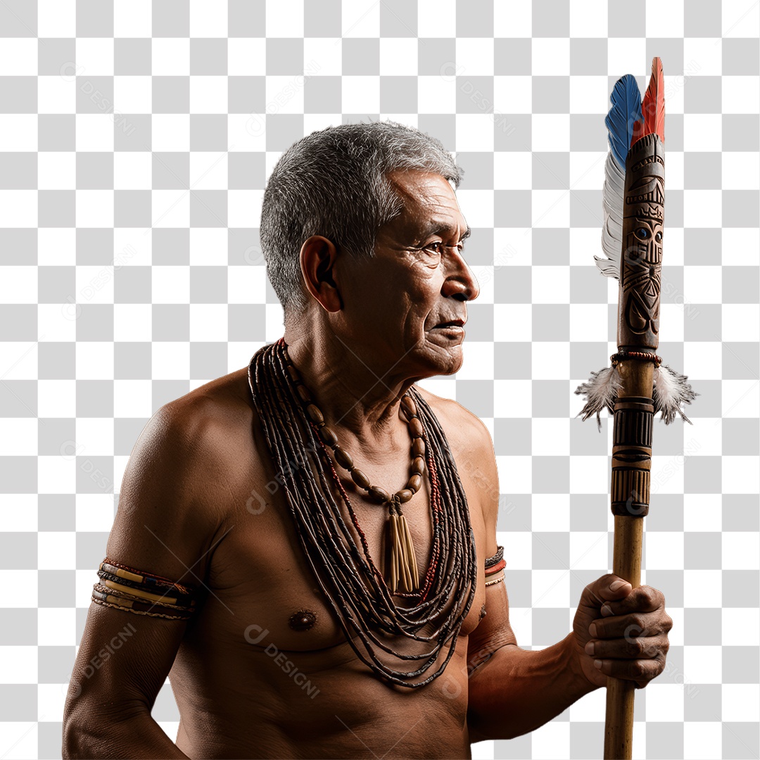 Índio Cacique Povos Indígenas PNG Transparente