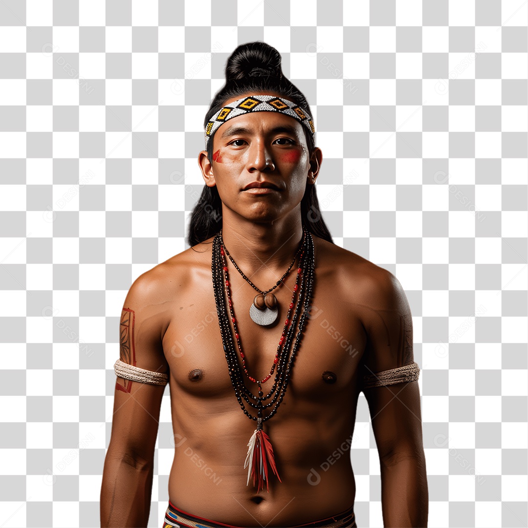 Índio Cacique Povos Indígenas PNG Transparente