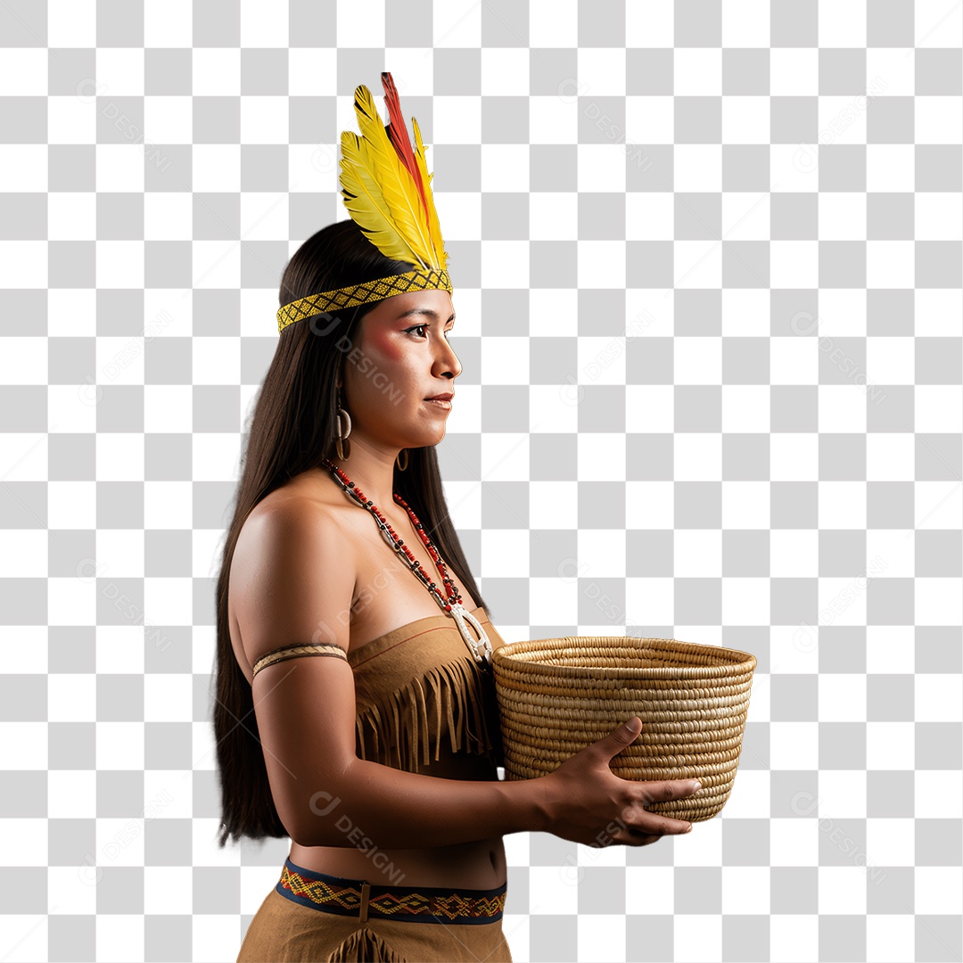 Mulher Indígena Povos indígenas PNG Transparente