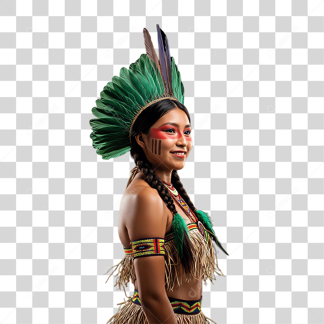 Mulher Indígena Povos indígenas PNG Transparente