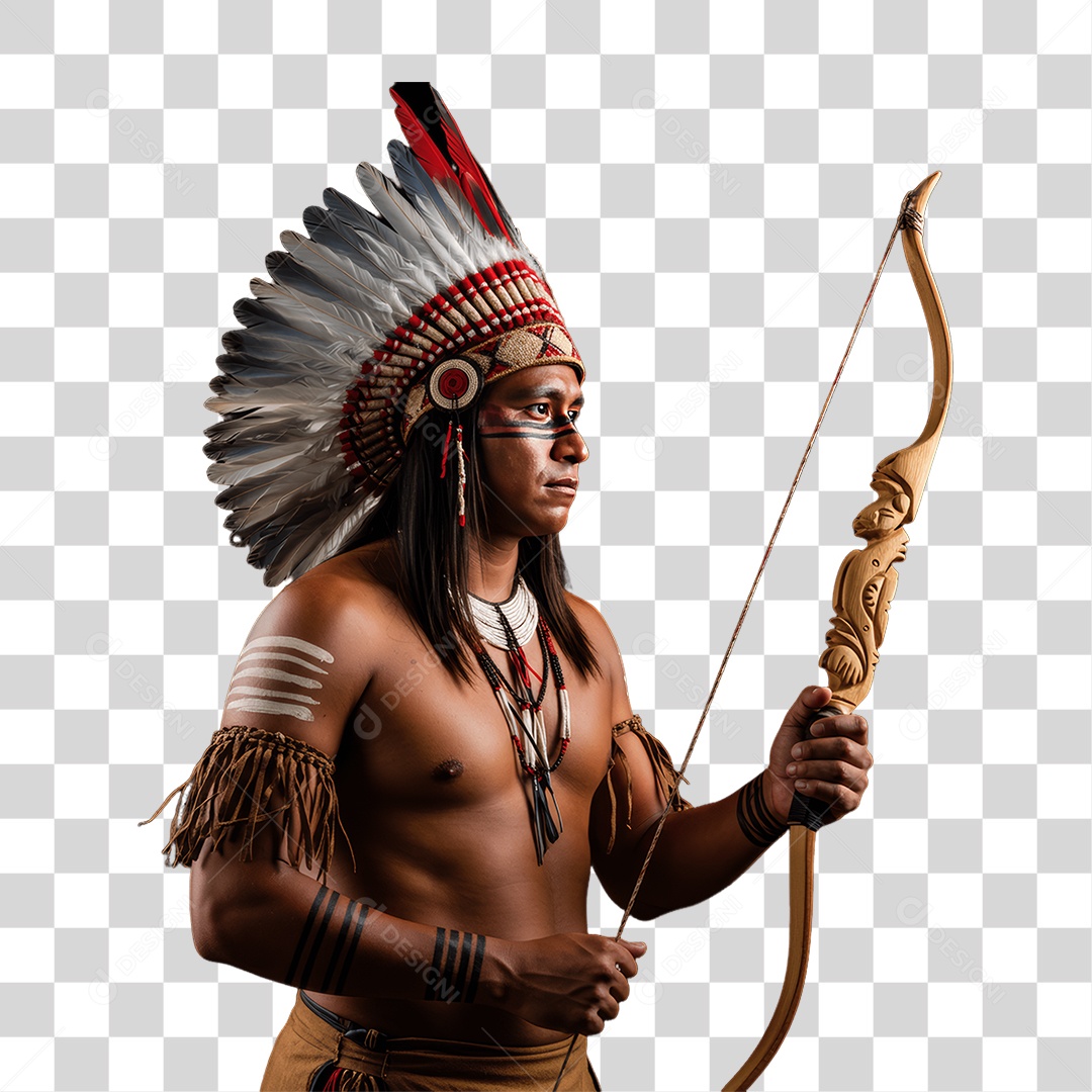 Índio Cacique Povos Indígenas PNG Transparente