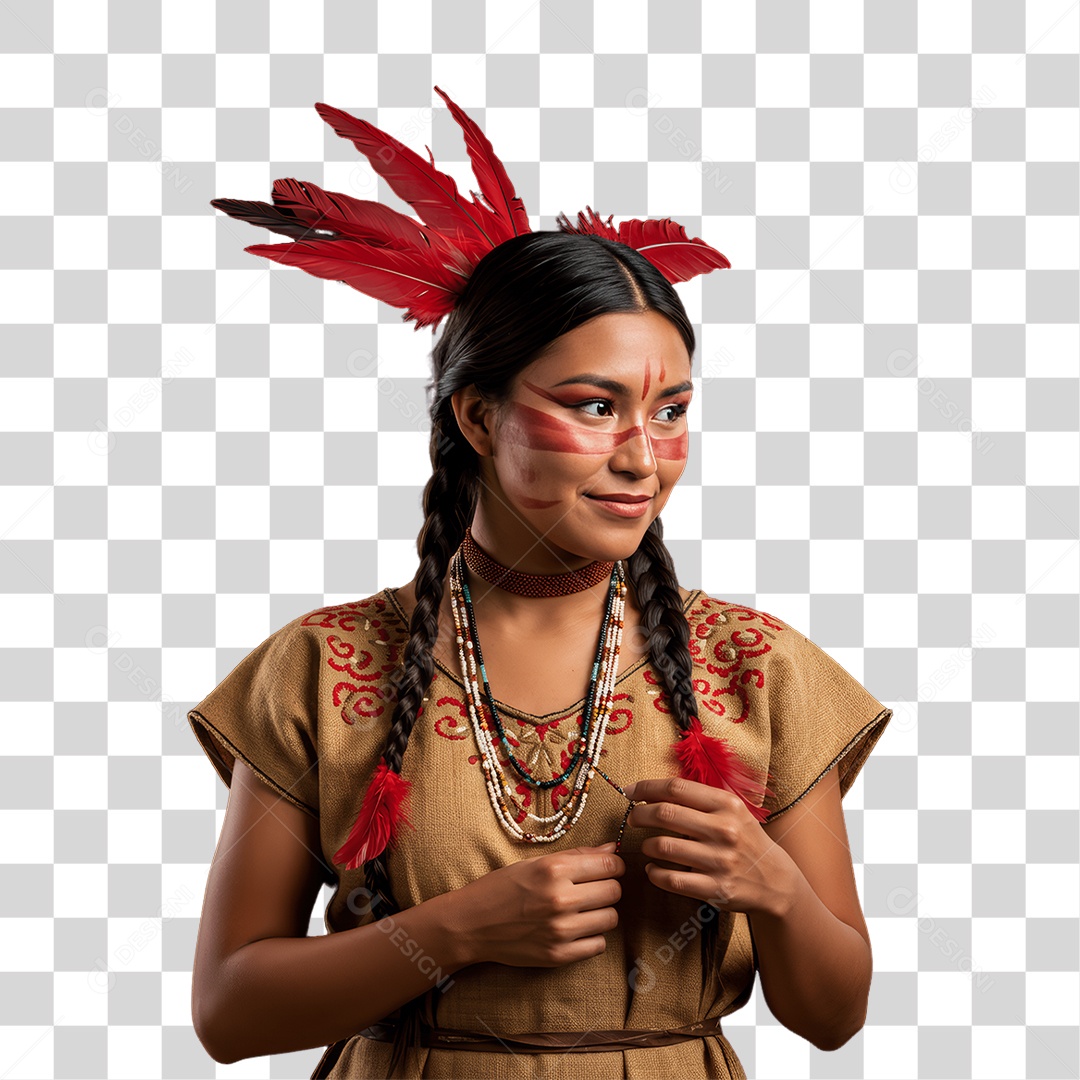 Mulher Indígena Povos indígenas PNG Transparente