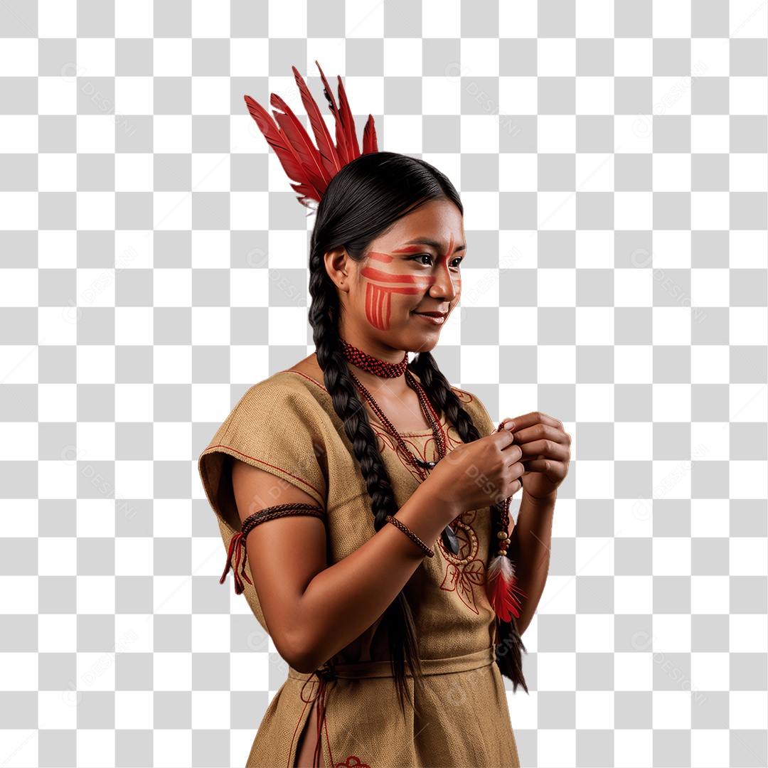 Mulher Indígena Povos indígenas PNG Transparente