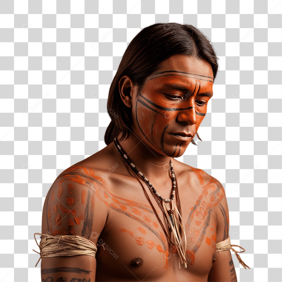 Índio Cacique Povos Indígenas PNG Transparente