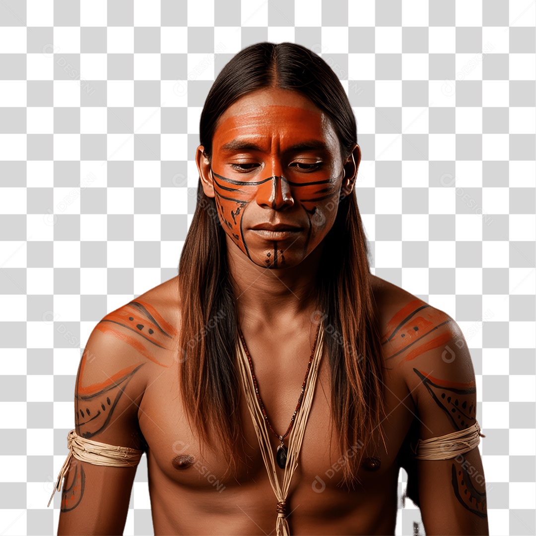 Índio Cacique Povos Indígenas PNG Transparente