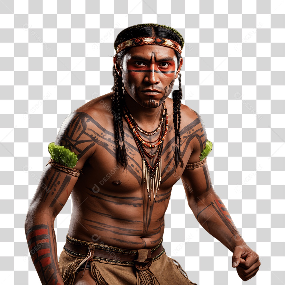Índio Cacique Povos Indígenas PNG Transparente