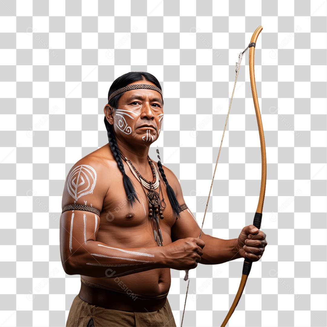 Índio Cacique Povos Indígenas PNG Transparente