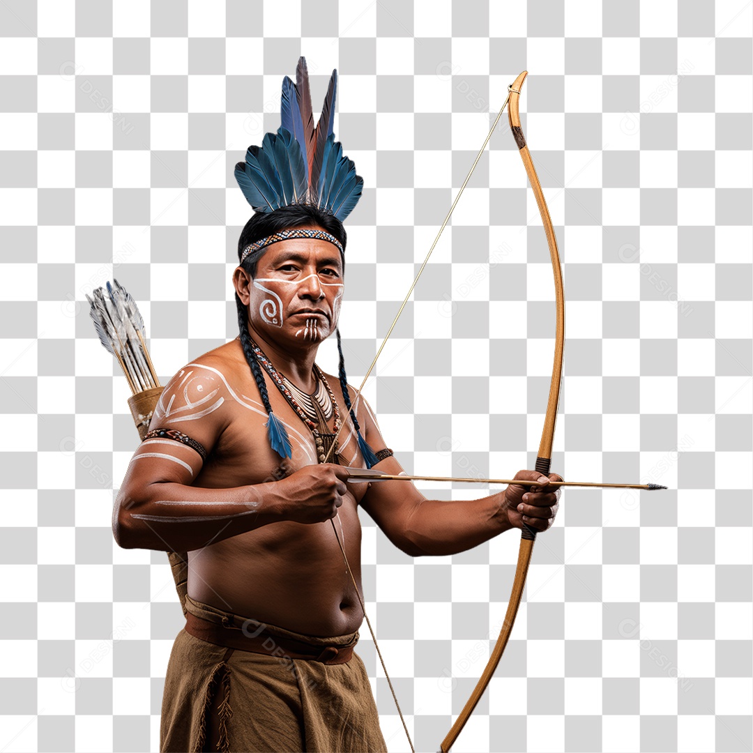 Índio Cacique Povos Indígenas PNG Transparente