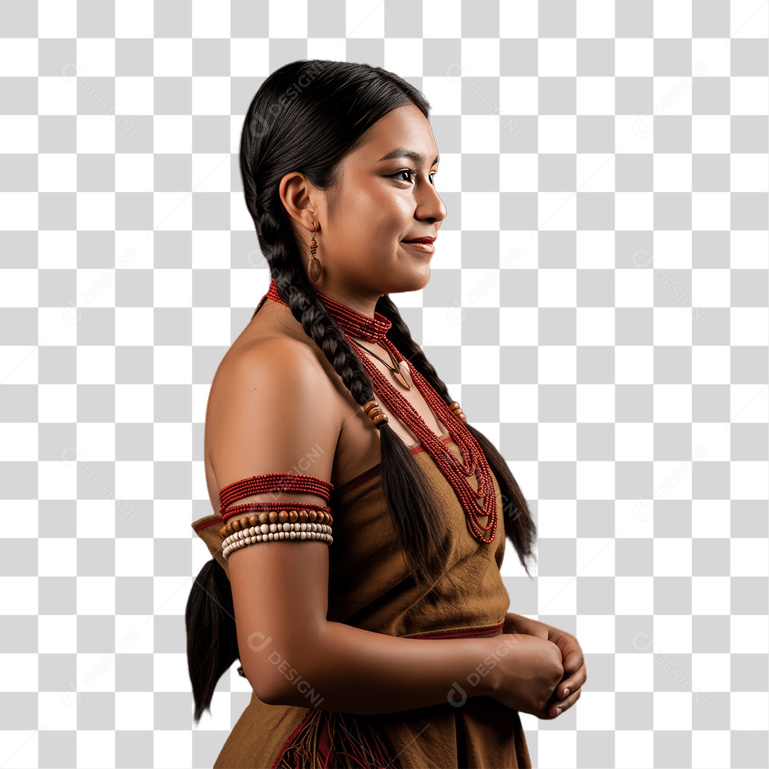 Mulher Indígena Povos indígenas PNG Transparente