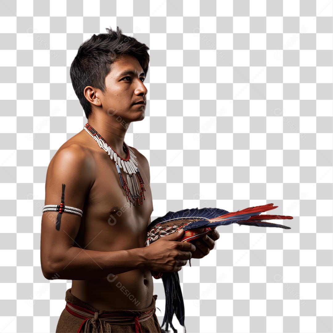 Índio Cacique Povos Indígenas PNG Transparente