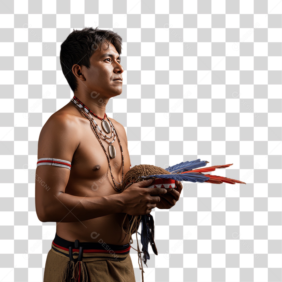 Índio Cacique Povos Indígenas PNG Transparente