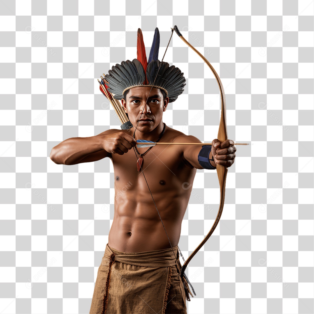 Índio Cacique Povos Indígenas PNG Transparente