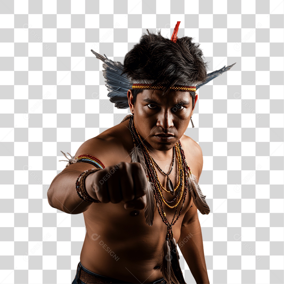 Índio Cacique Povos Indígenas PNG Transparente