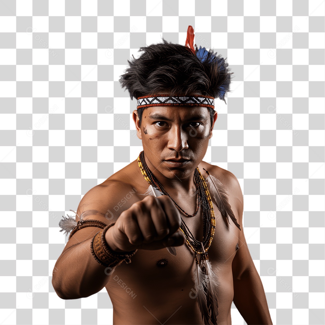Índio Cacique Povos Indígenas PNG Transparente