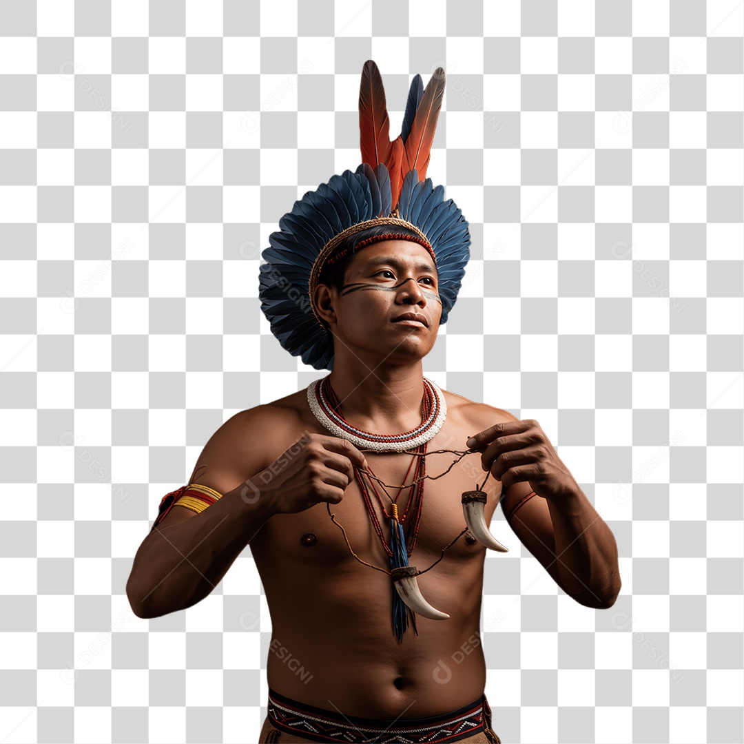 Índio Cacique Povos Indígenas PNG Transparente