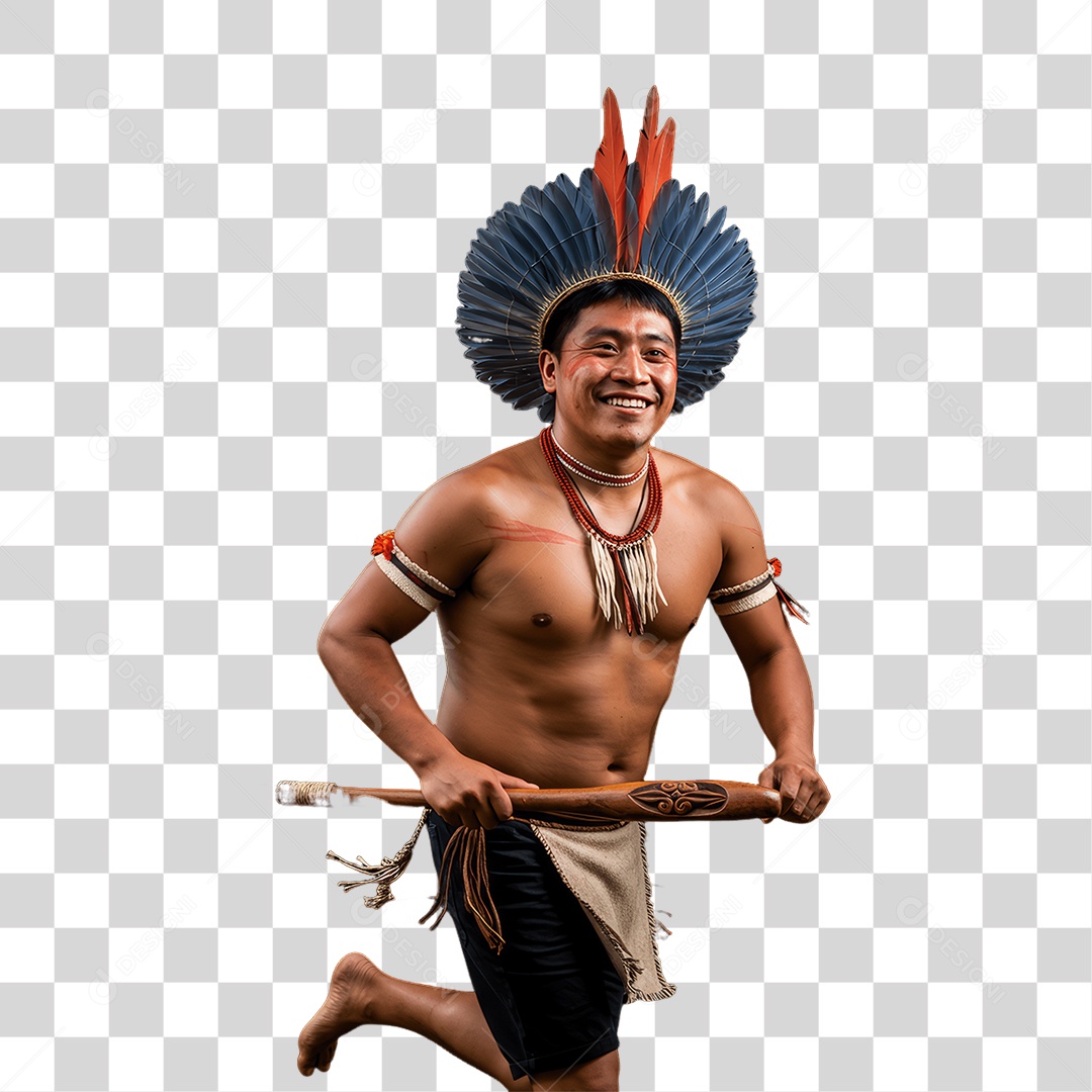 Índio Cacique Povos Indígenas PNG Transparente
