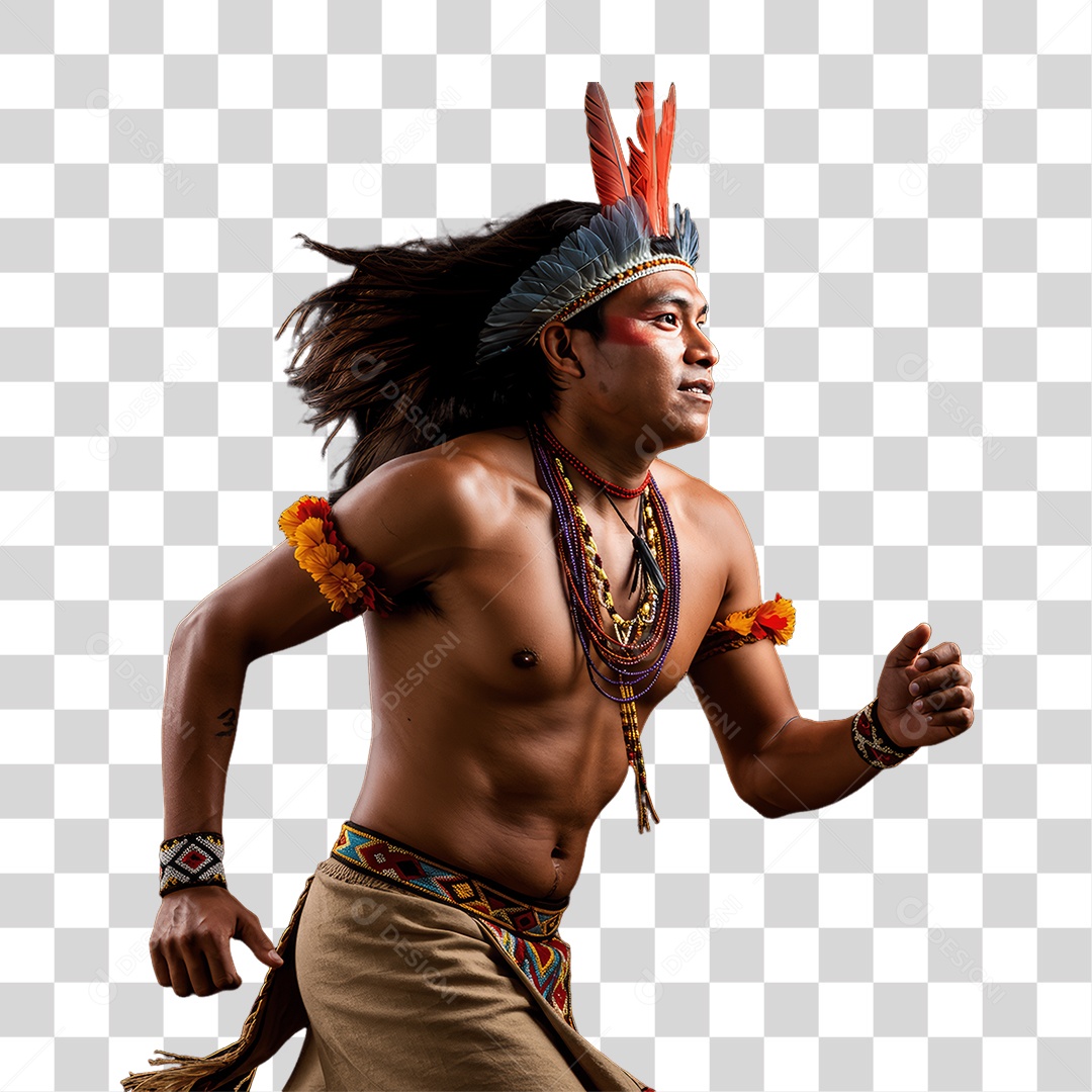 Índio Cacique Povos Indígenas PNG Transparente