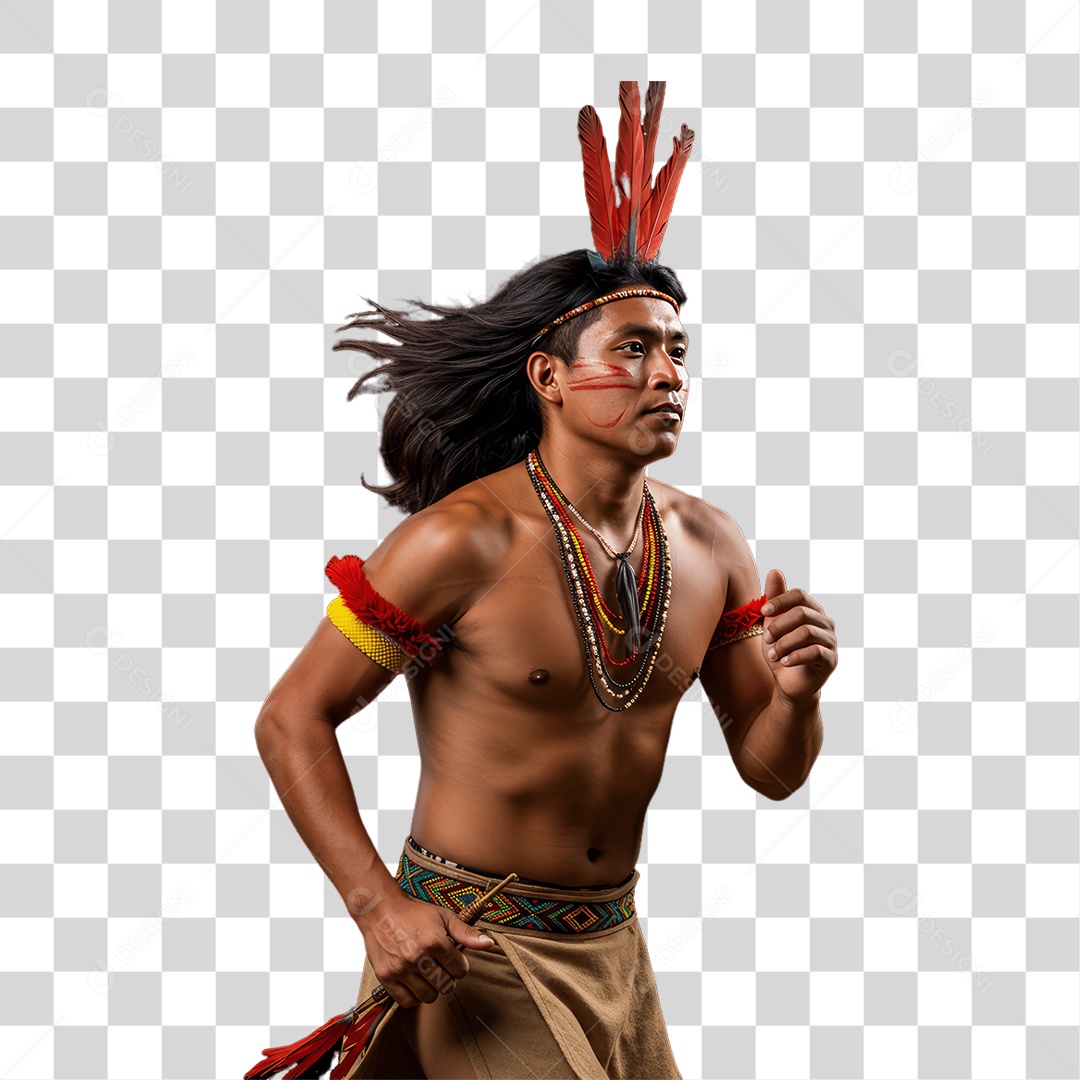 Índio Cacique Povos Indígenas PNG Transparente