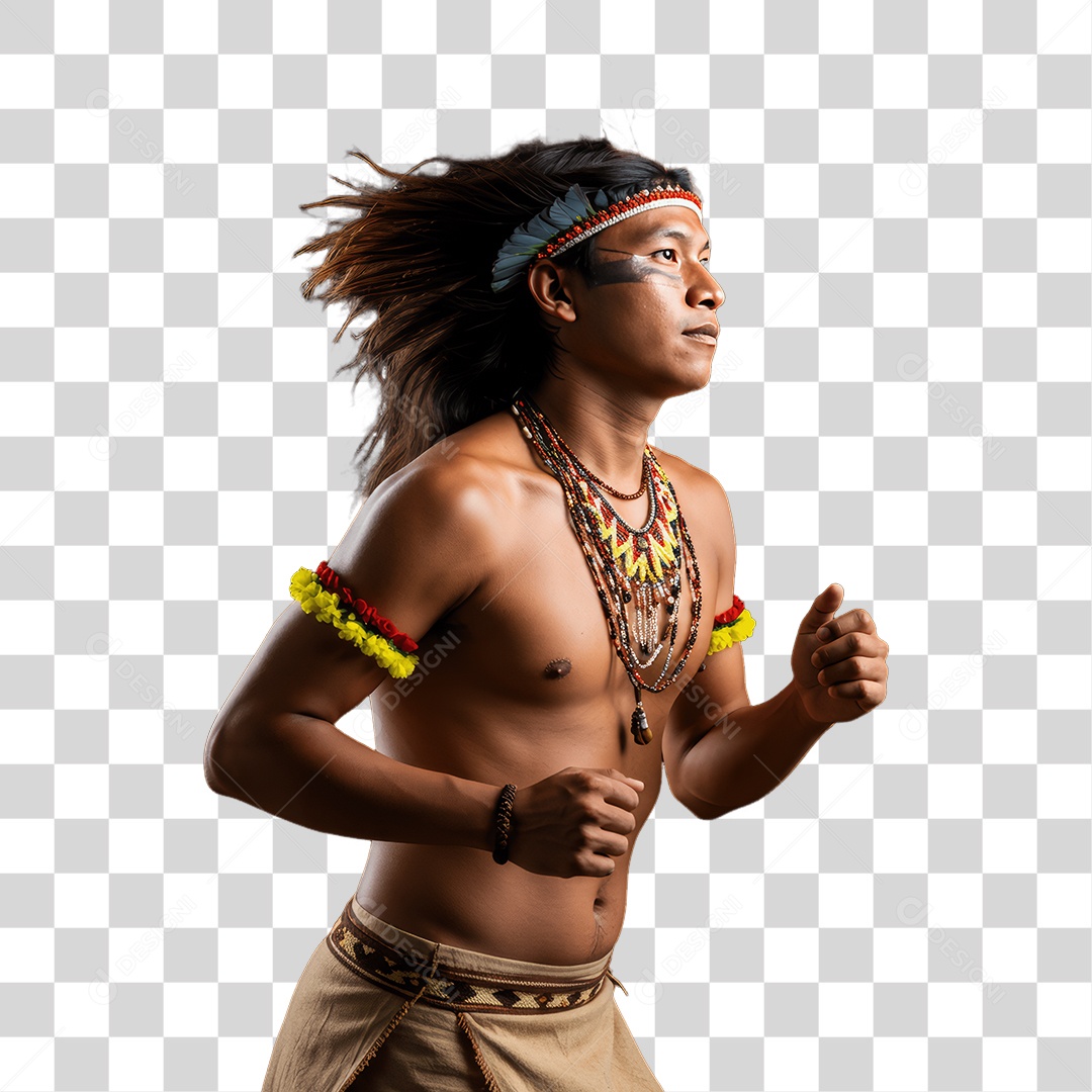 Índio Cacique Povos Indígenas PNG Transparente