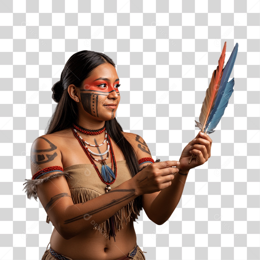 Mulher Indígena Povos indígenas PNG Transparente
