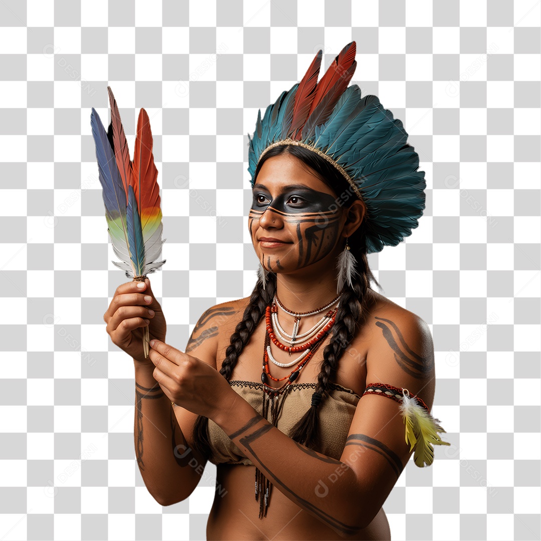 Mulher Indígena Povos indígenas PNG Transparente