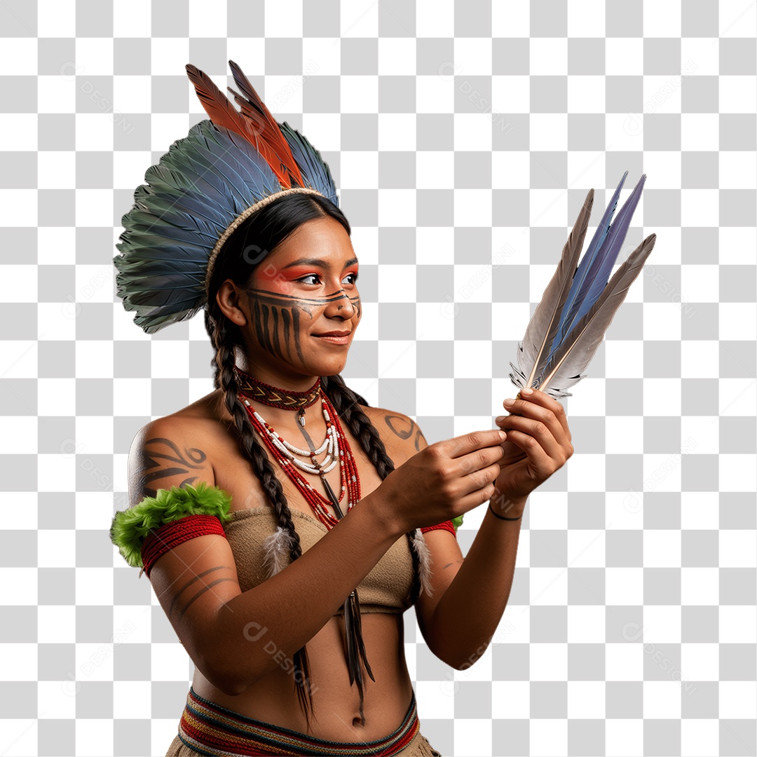 Mulher Indígena Povos indígenas PNG Transparente