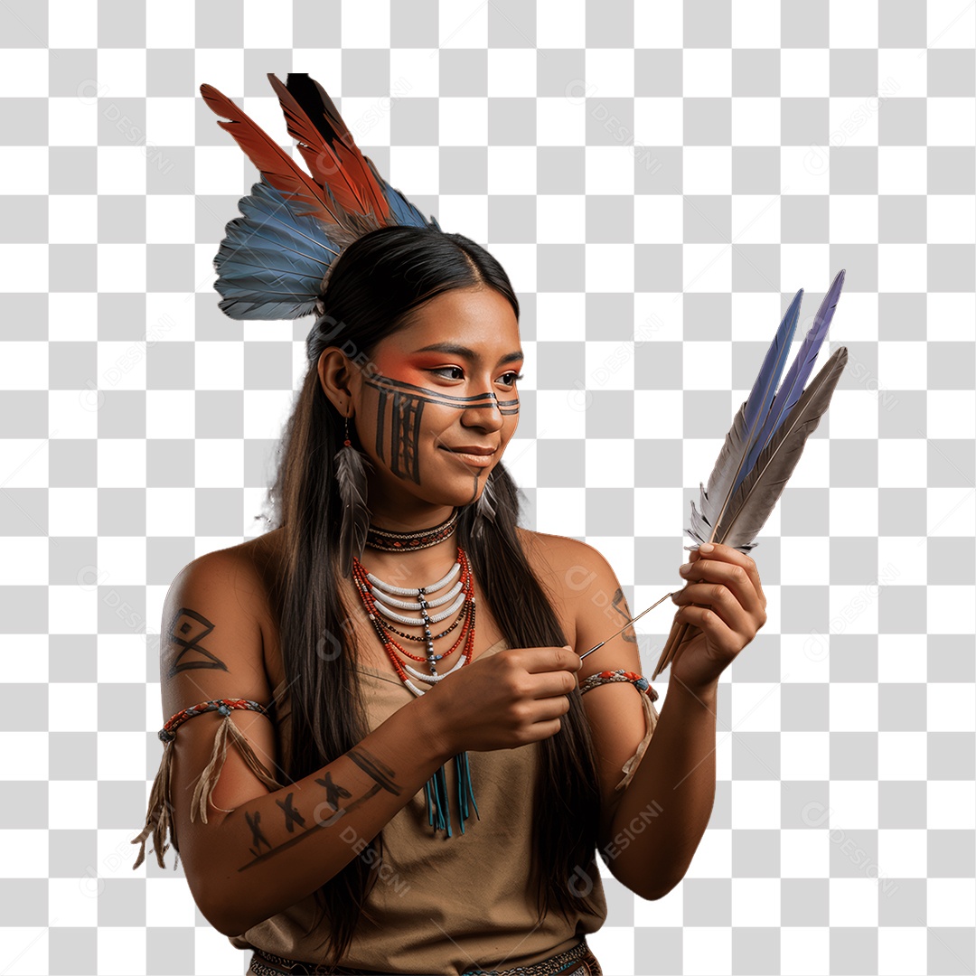 Mulher Indígena Povos indígenas PNG Transparente