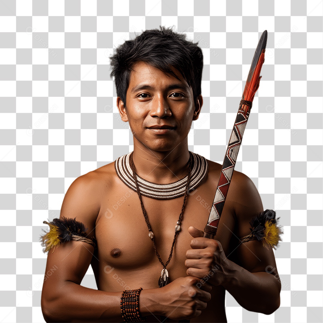 Índio Cacique Povos Indígenas PNG Transparente