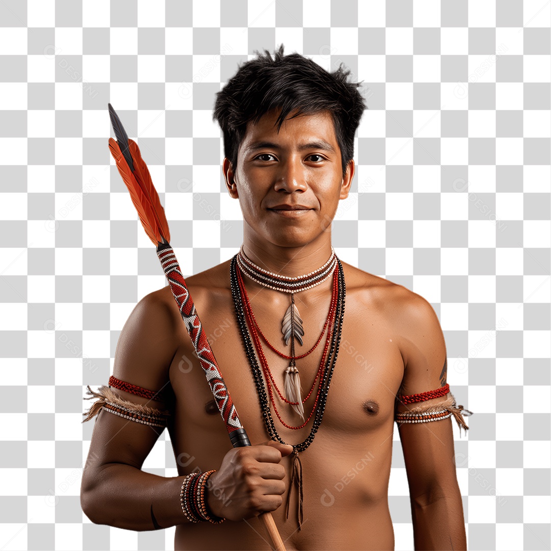 Índio Cacique Povos Indígenas PNG Transparente