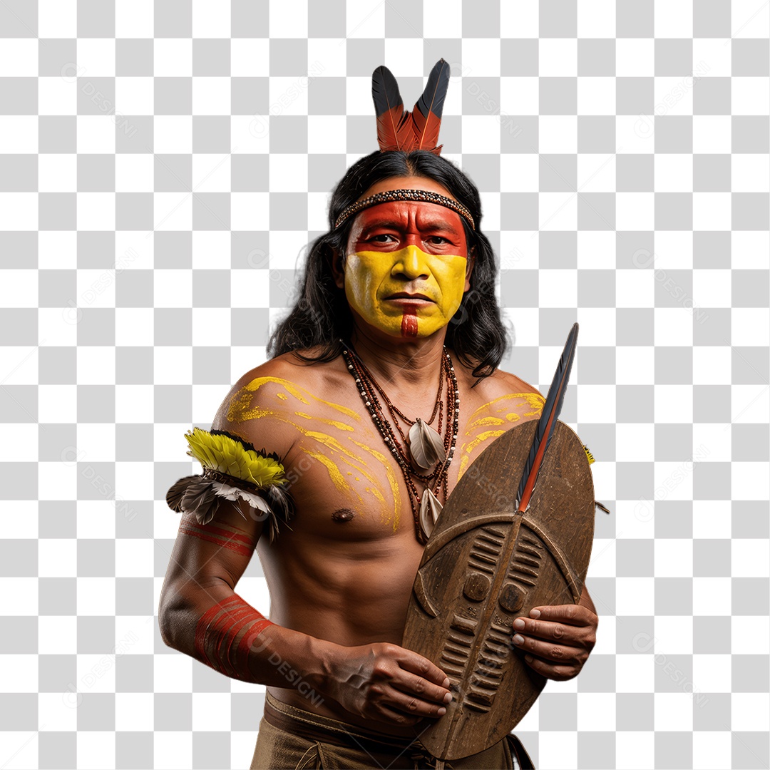 Índio Cacique Povos Indígenas PNG Transparente