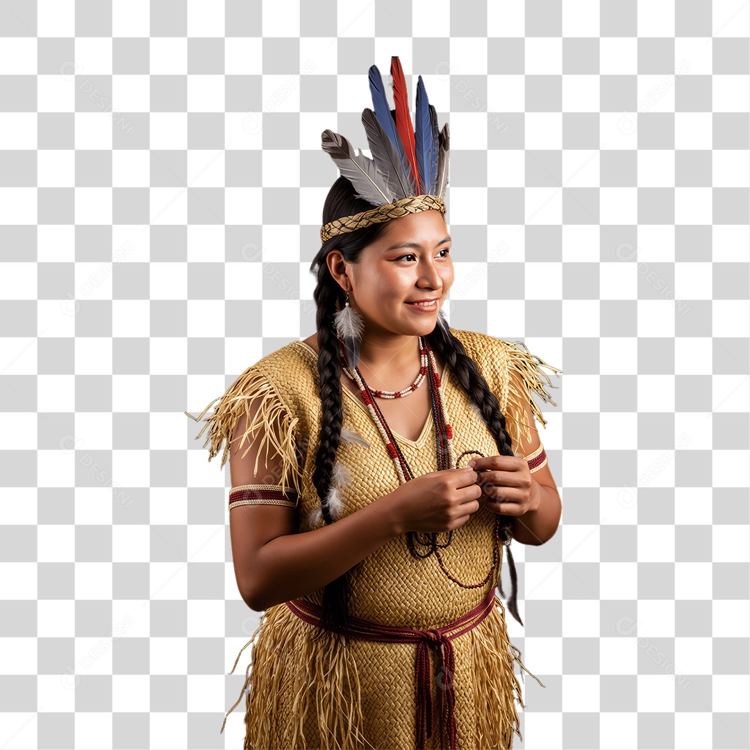 Mulher Indígena Povos indígenas PNG Transparente