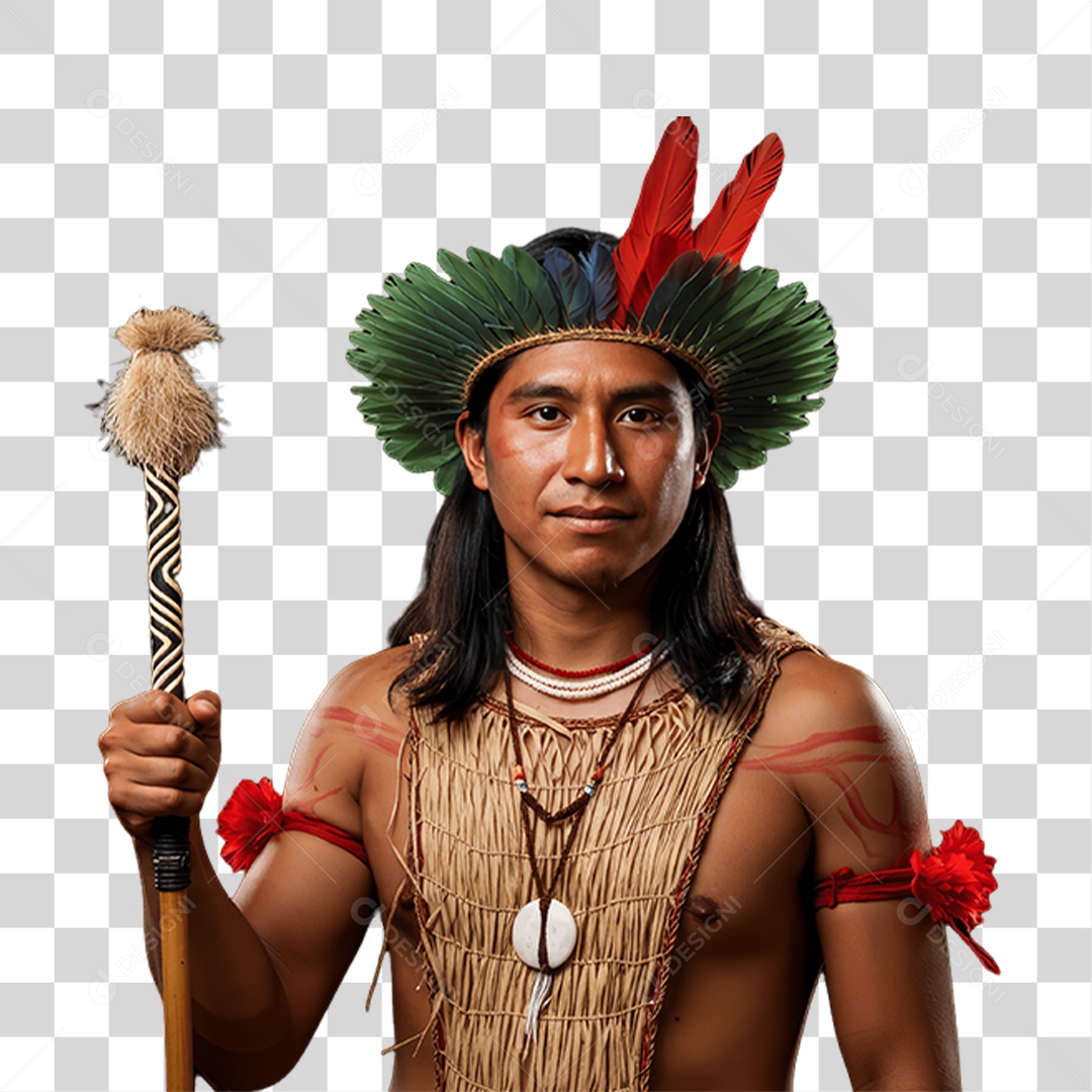 Índio Cacique Povos Indígenas PNG Transparente