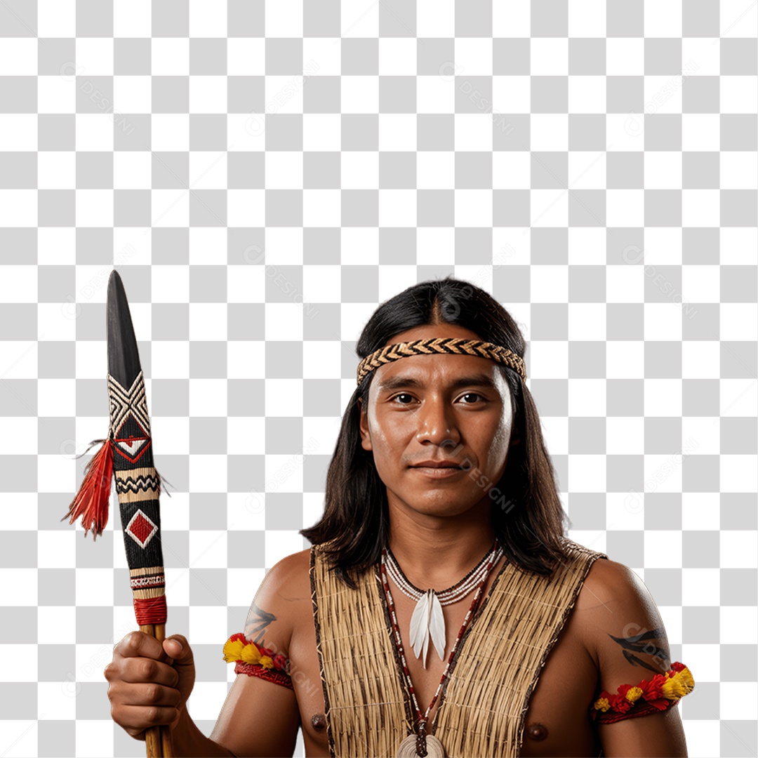 Índio Cacique Povos Indígenas PNG Transparente