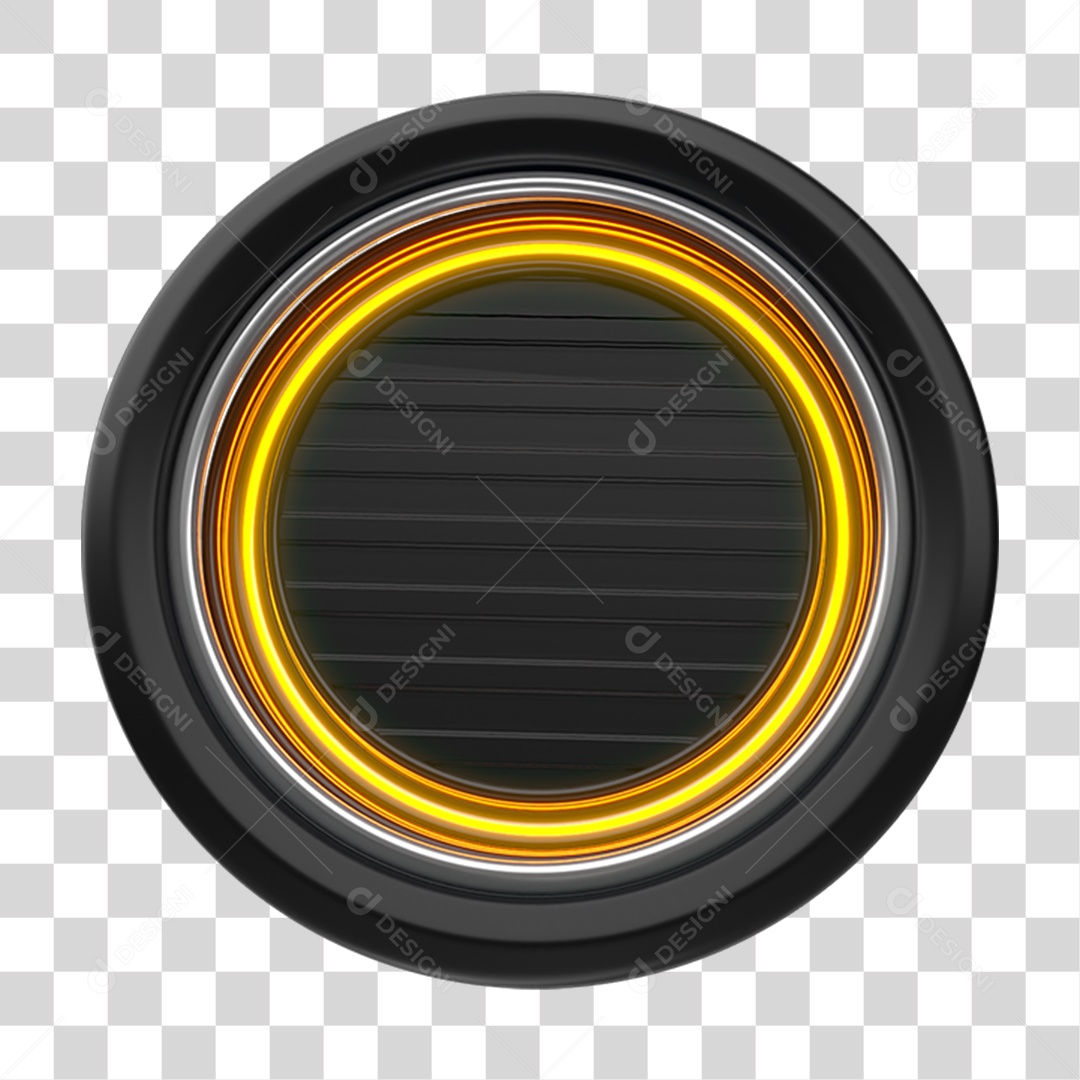 Placa Redonda PNG Transparente