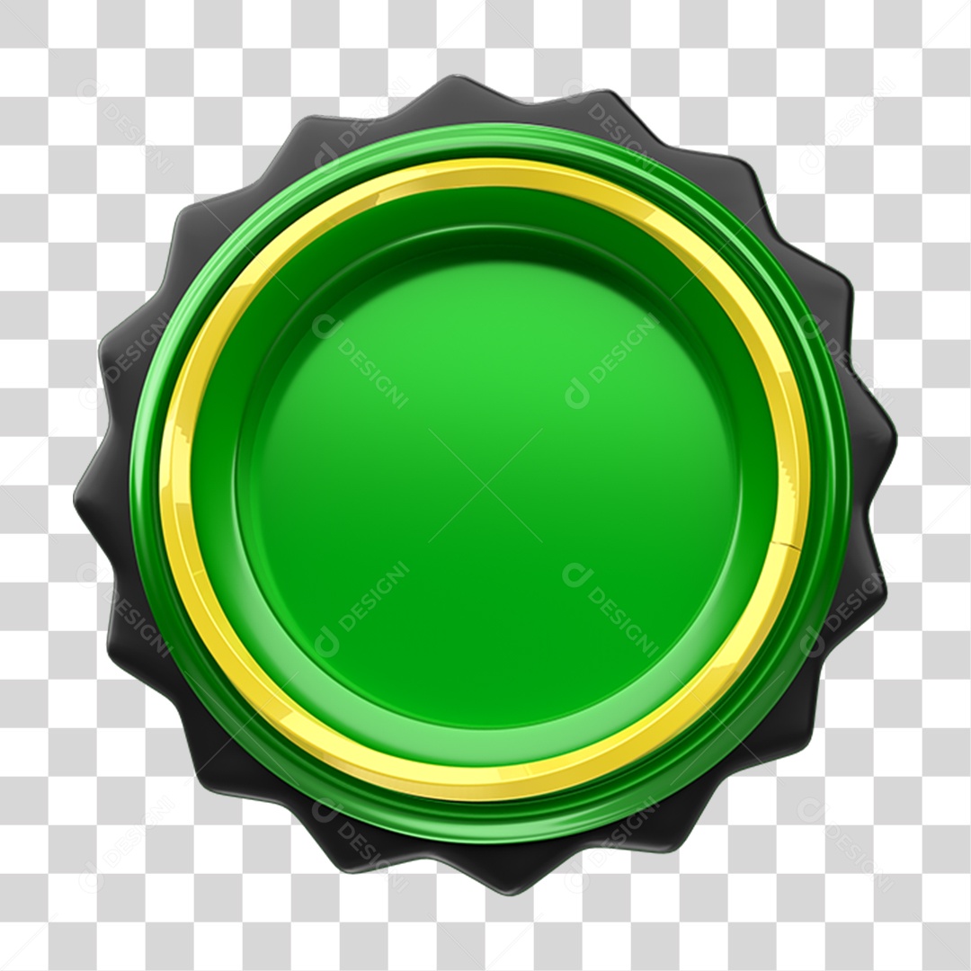 Placa Redonda PNG Transparente