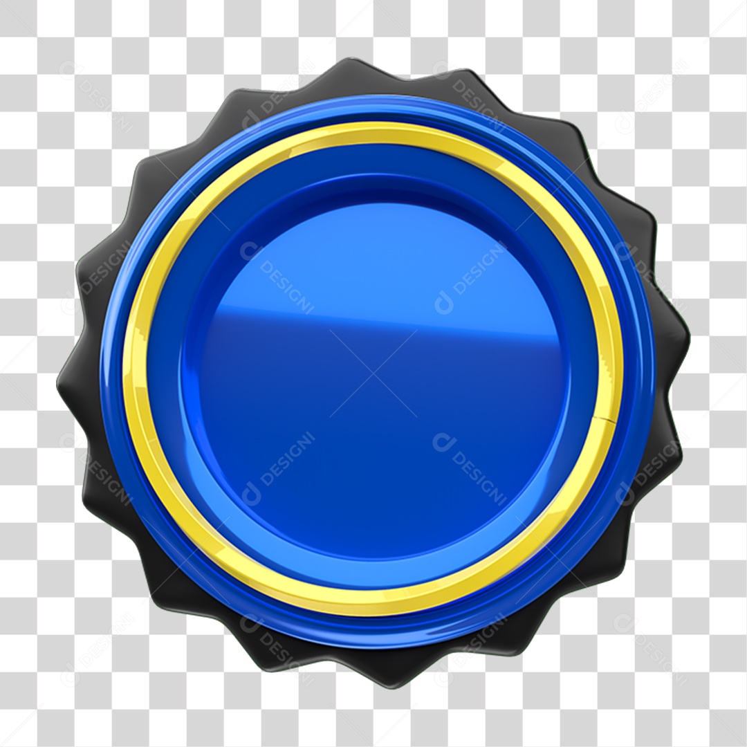 Placa Redonda PNG Transparente