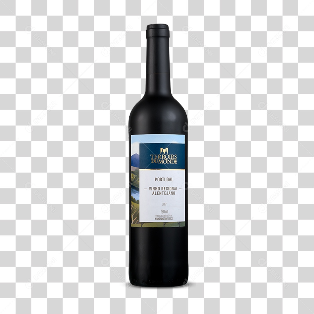 Garrafa de Vinho PNG Transparente