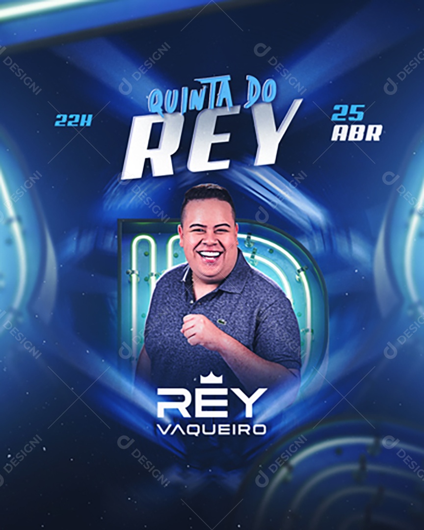 Feed Flyer Quinta do Rey Social Media PSD Editável