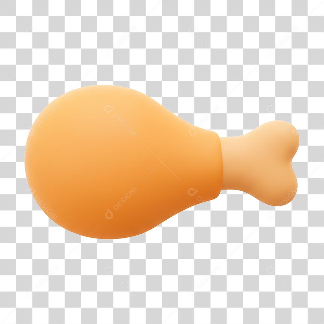 Coxa de Frango PNG Transparente