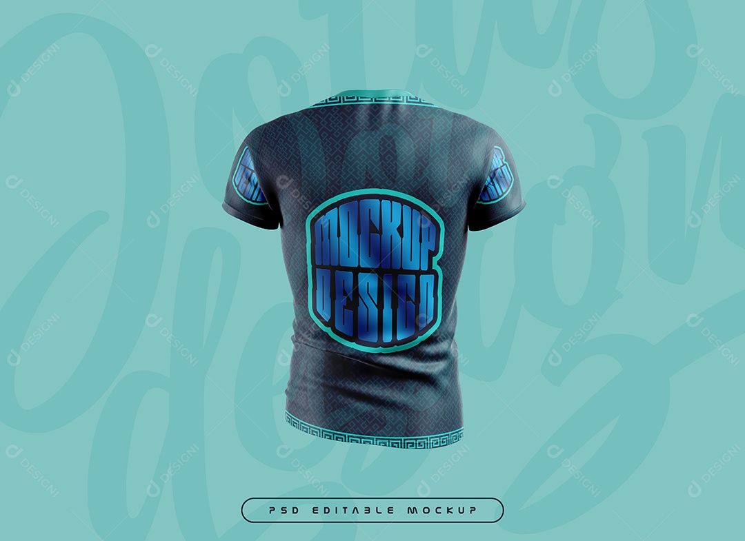 Mockup de Camisa de Time PSD Editável