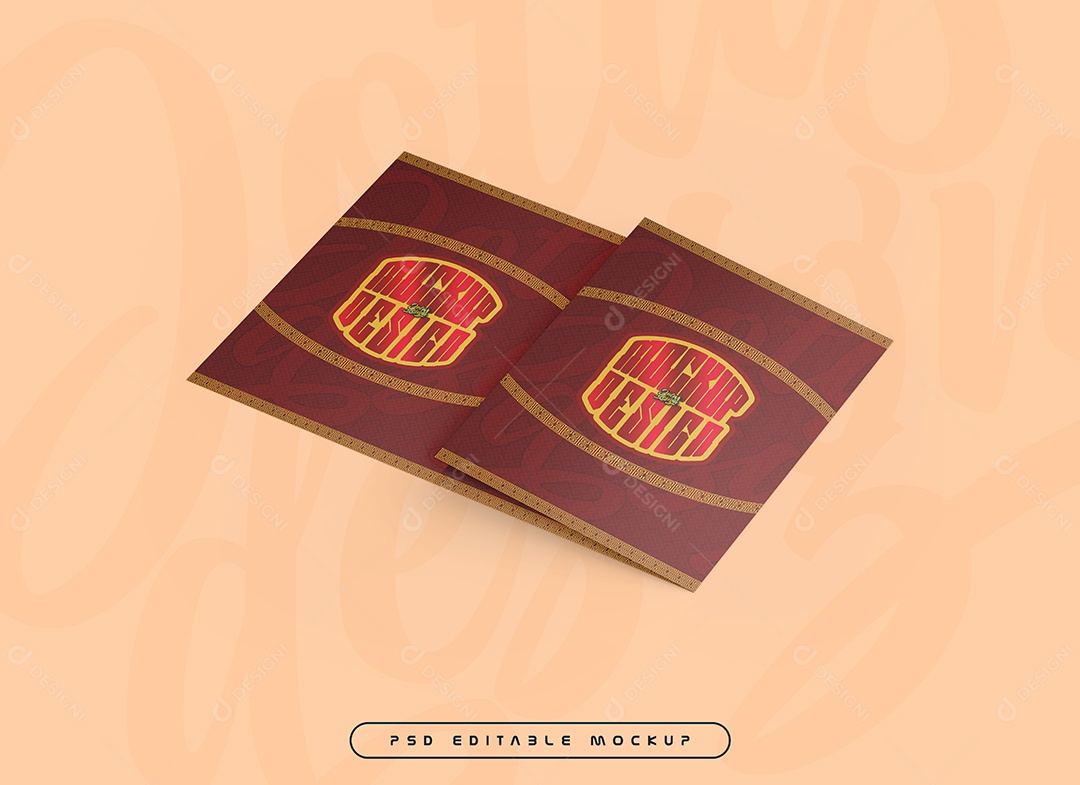 Mockup de Duas Revistas PSD Editável