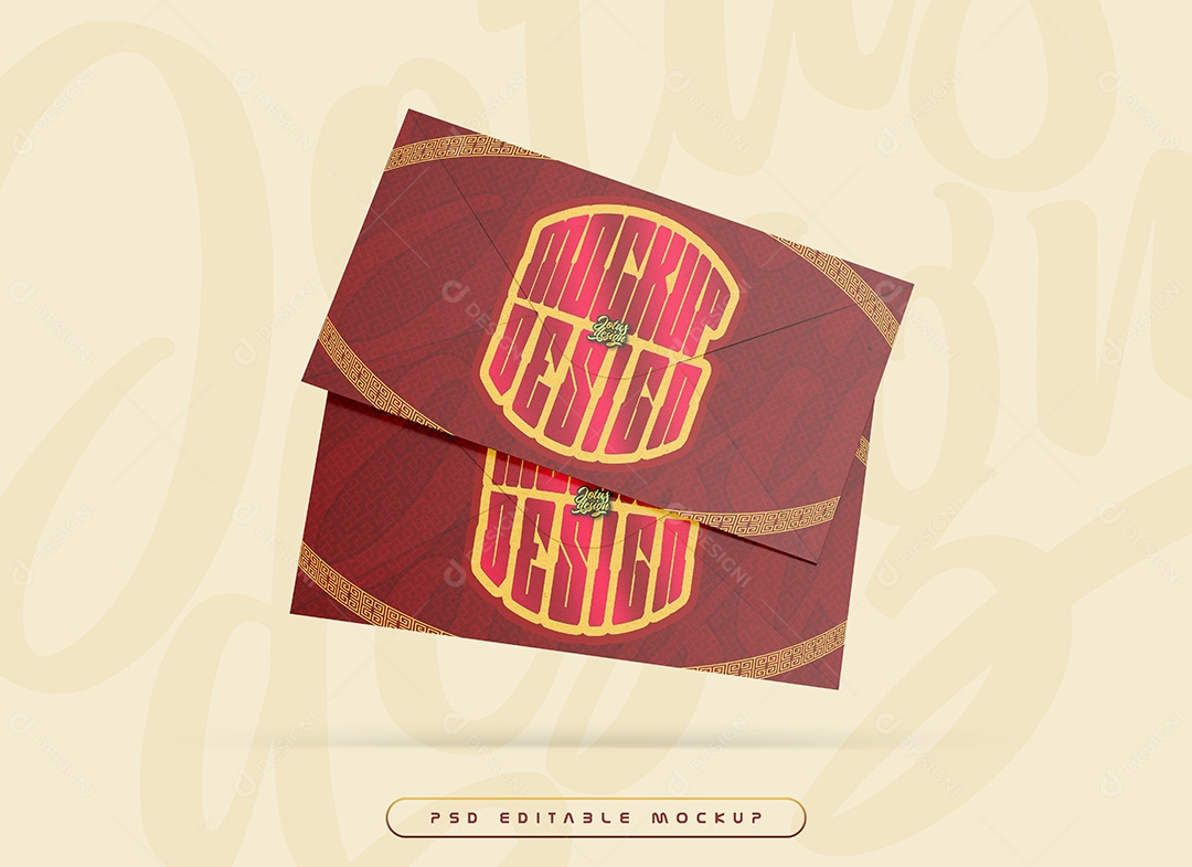 Mockup Cartão de Visita PSD Editável