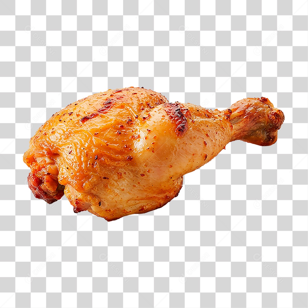 Coxa de Frango Frito PNG Transparente