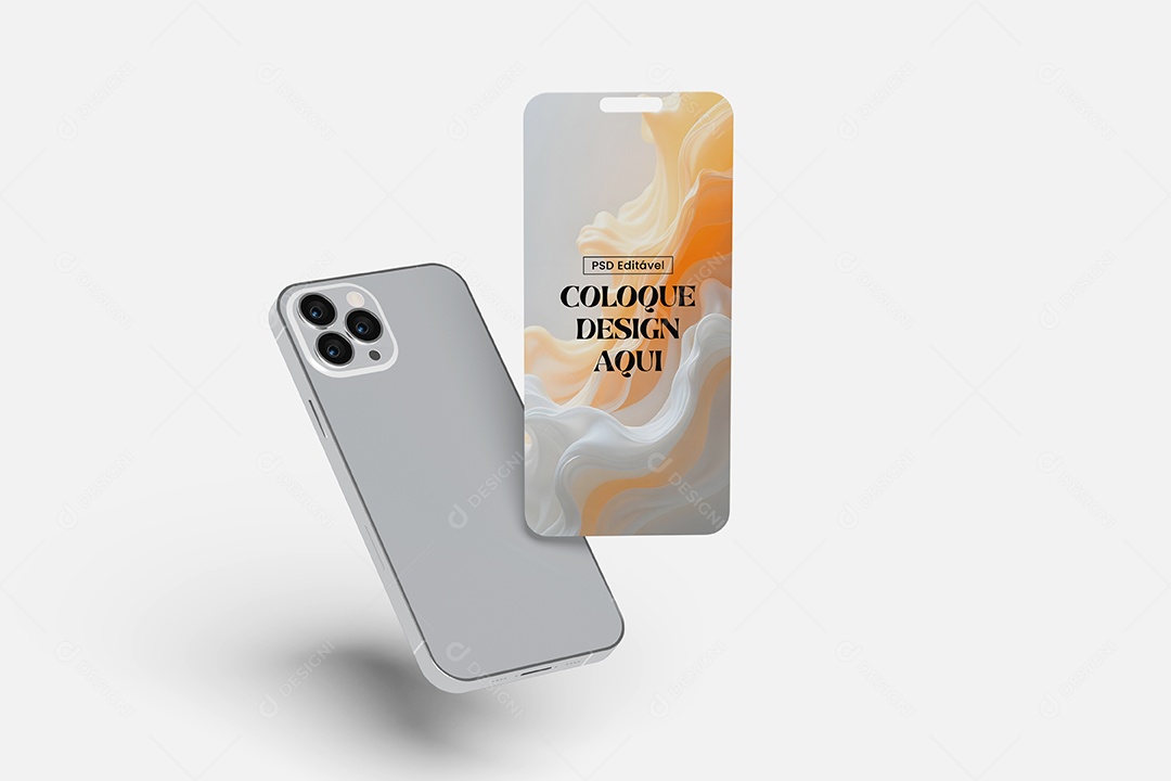 Mockup de iPhone PSD Editável